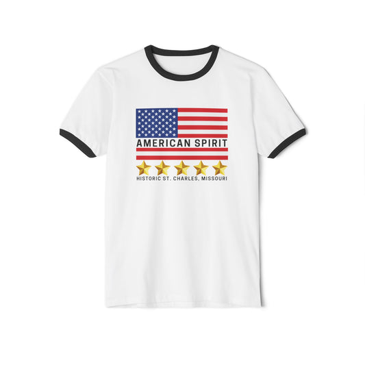 Unisex Cotton Ringer T-Shirt