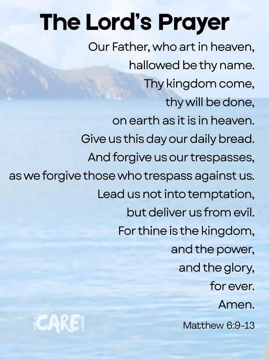 THE LORDS PRAYER PRINTABLE PDF